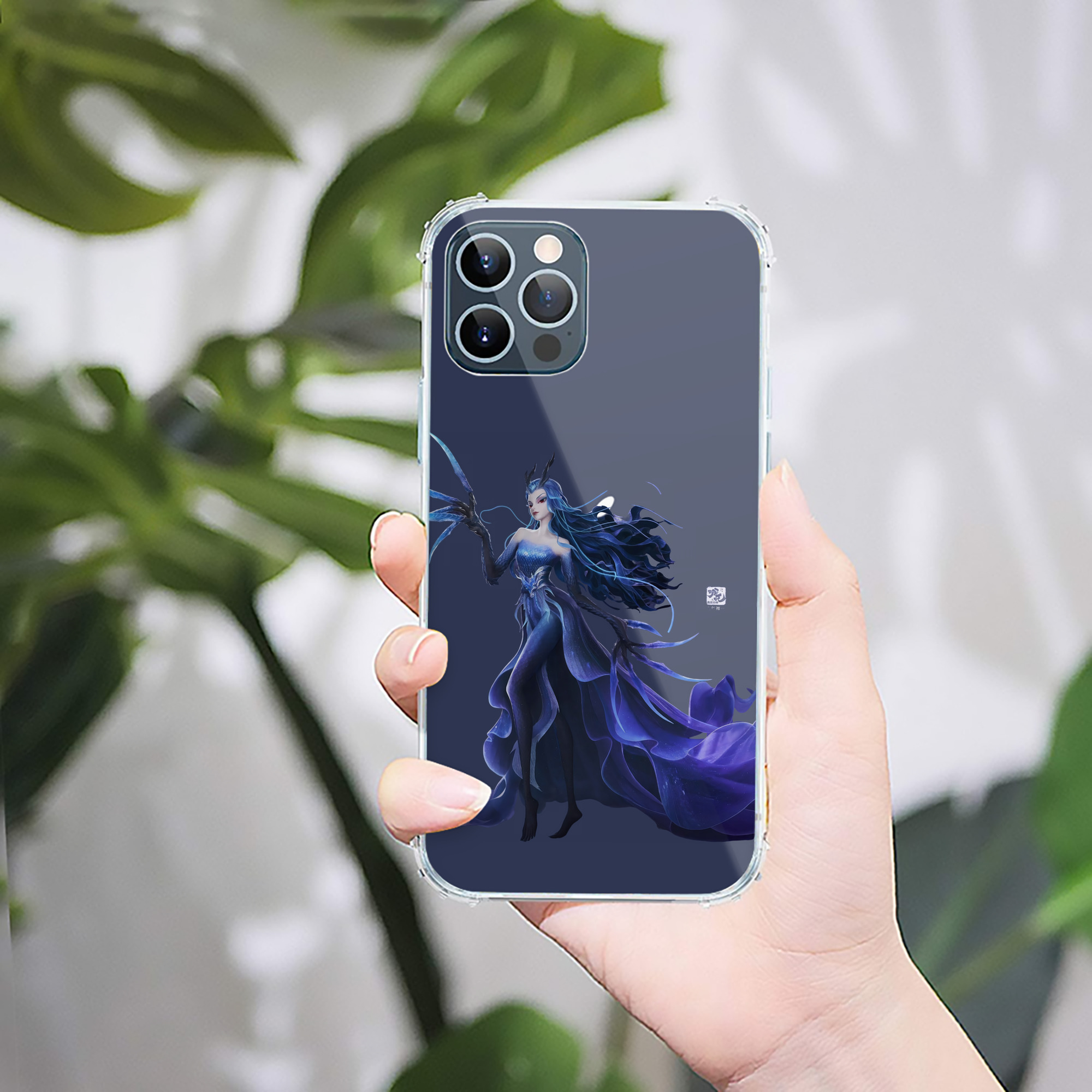 （画像用） Ne Zha 2 ナタ 魔童の大暴れ 【iPhone 12シリーズ対応】透明スマホケース（クリアソフトケース）